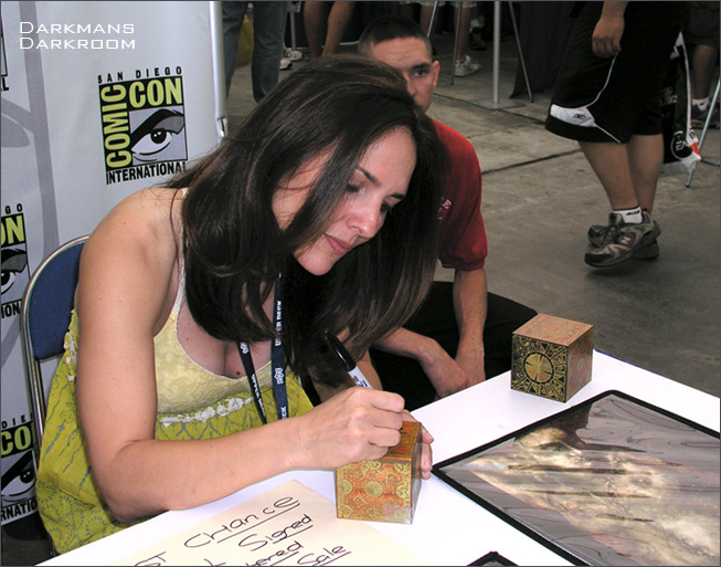 These were the Cenobites and Ashley Laurence at Monsterpalooza 2014. 