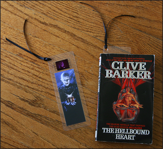 Hellraiser Pinhead film Cell Bookmark