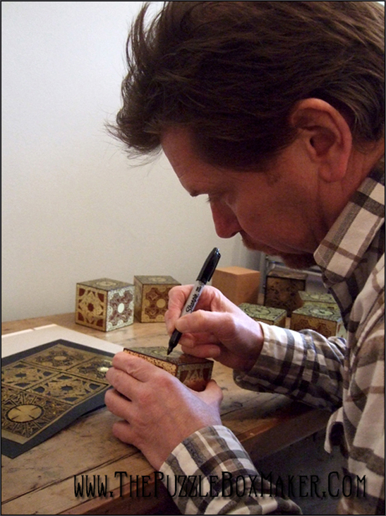 Simon Sayce Signed Hellraiser Puzzle Box