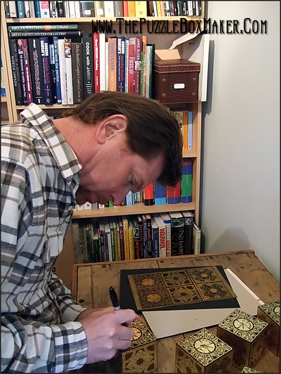Simon Sayce Signed Hellraiser Puzzle Box