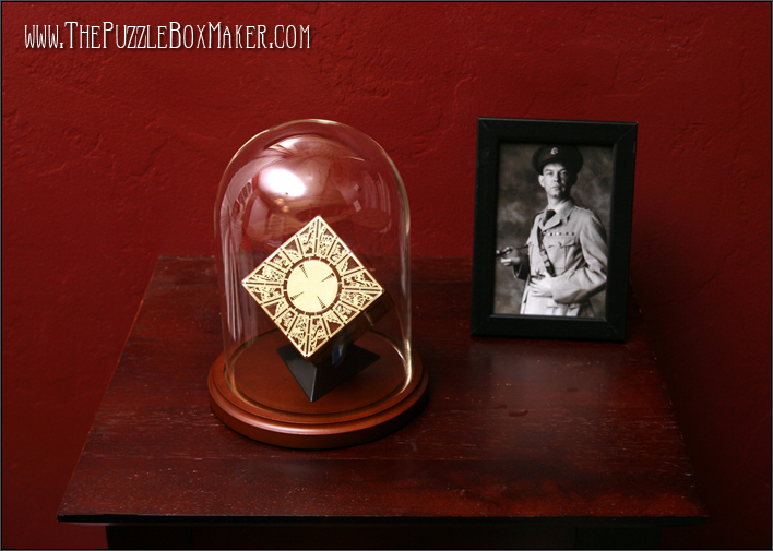 Glass Dome and Base for Hellraiser Puzzle Box